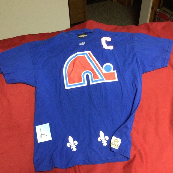 NHL Quebec Nordiques Joe Salic  tshirt - Picture 1 of 2